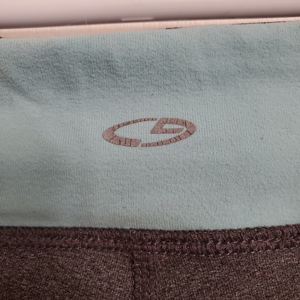 Champion Womens C9 Capri Leggings Hidden Waist Pocket Gray Blue Size Medium - Picture 3 of 7